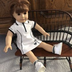 American Girl Doll w/Bench