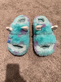 Monsters Inc. Sully Plush Slippers Croc
