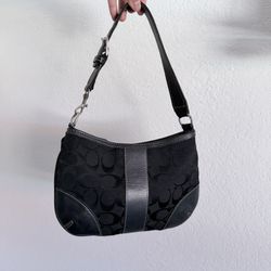 Vintage Coach Mini Hobo