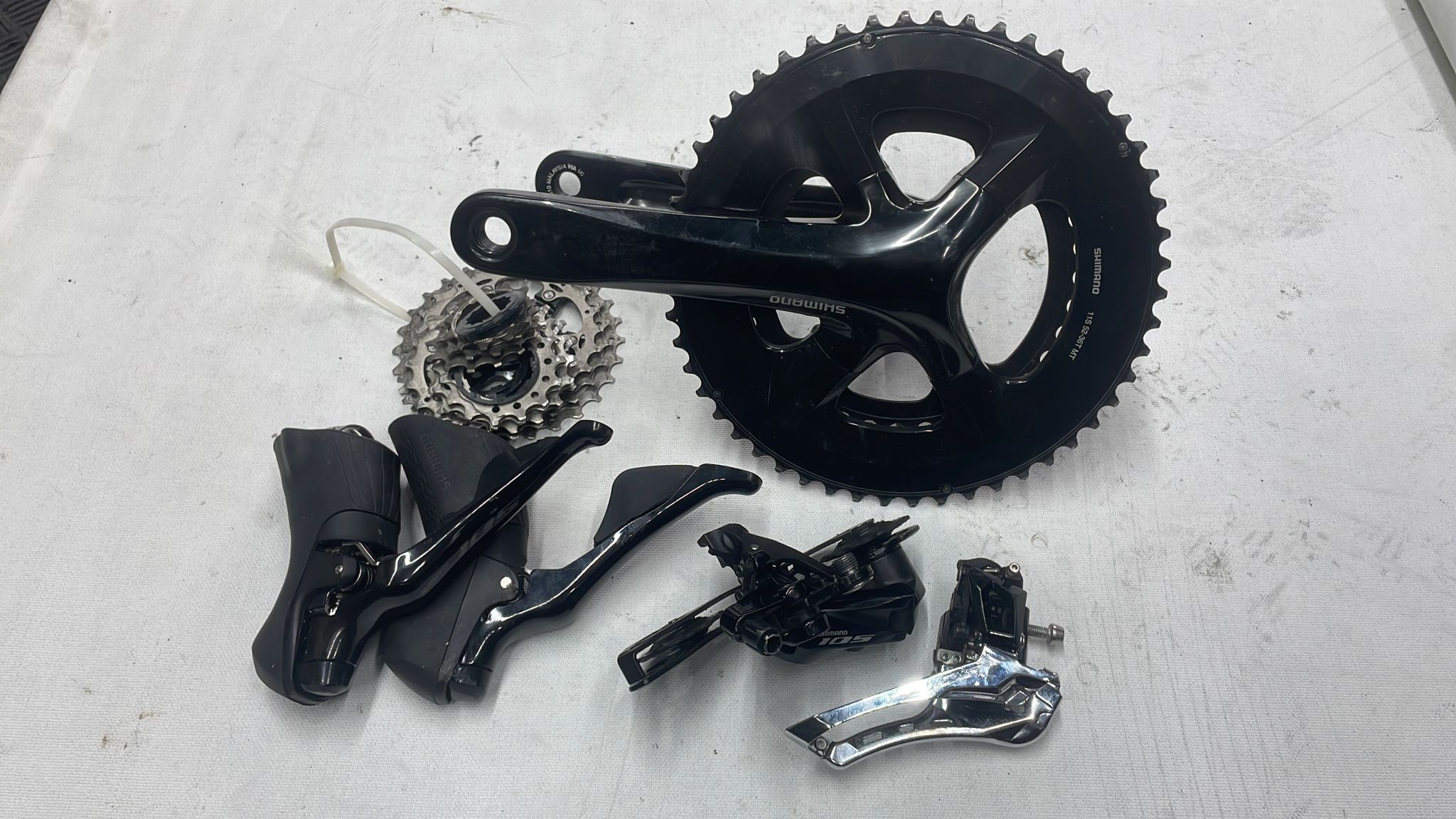 Shimano 105 R7000 11 Speed Groupset Front Rear Derailleur Shifters Cassette Crank