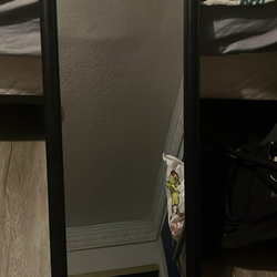 Black 50 inches mirror w 14