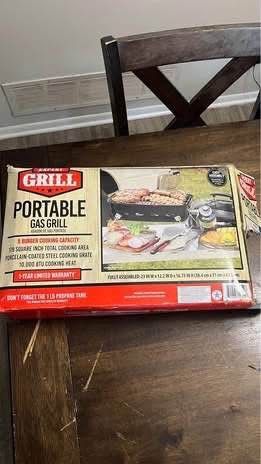 Tailgate Grill 17.5" Portable