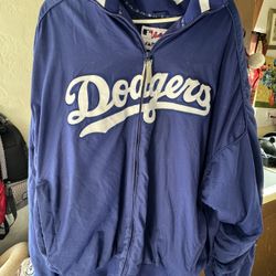 Chamarra Dodgers 3 Xl Original 