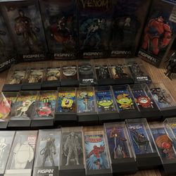 FiGPiN Collection – 33 Total (6 XL + 27 Standard) 