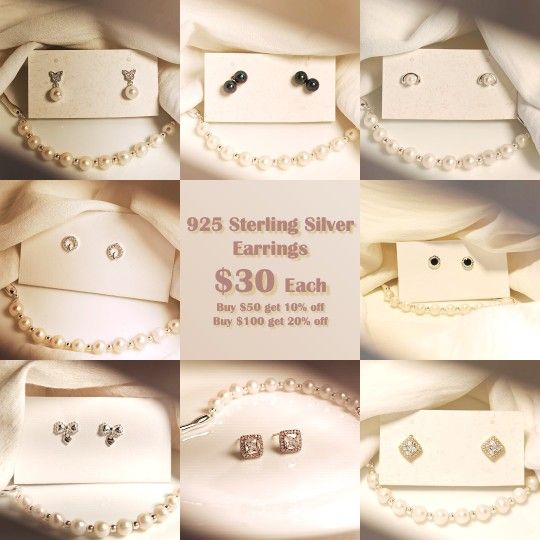 925 Sterling Sliver Earings