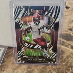 Deebo Samuel zebra print