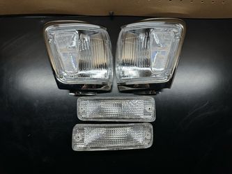 92-95 Toyota 4Runner Clear Corner + Bumper Lights