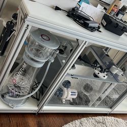 SALTWATER AQUARIUM WATERBOX PENINSULA 7225 W/ CUSTOM ALUMINUM STAND, SUMP & ALOT MORE ITEMS & EVERYTHING IS BRAND NEW