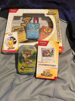 Pokemon 3oth celebration Lot