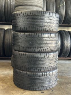 SET OF TIRE 255 40 20 MICHELIN 85% LIFE