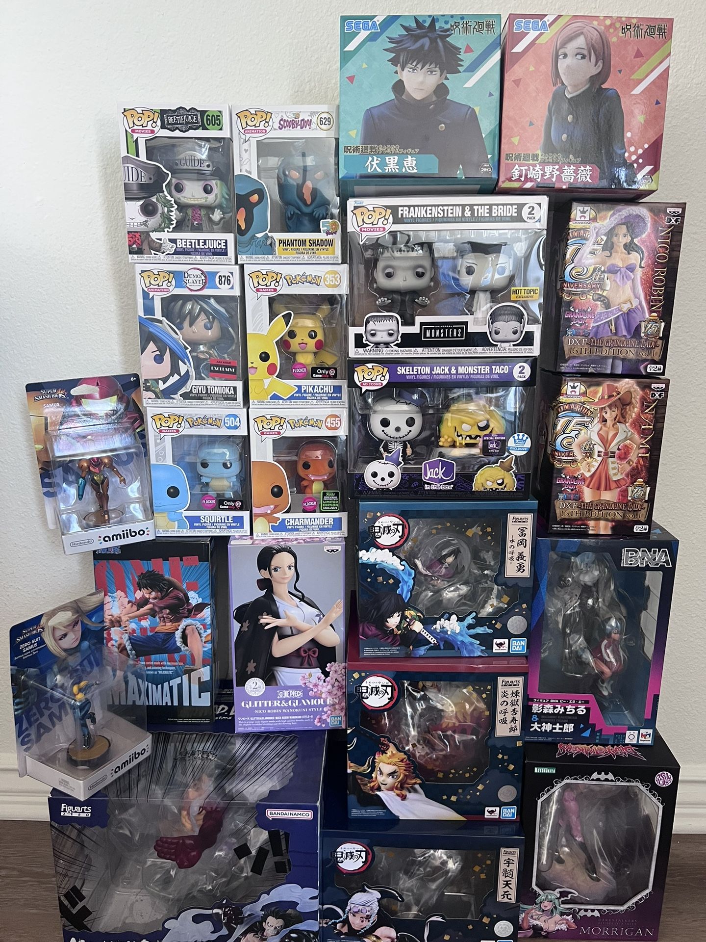 figurine lot funkos bishoujo FiguartsZERO anime