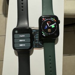 Apple Watch Series 7 And Series 5 