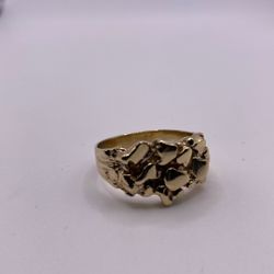 14K Nugget Ring 