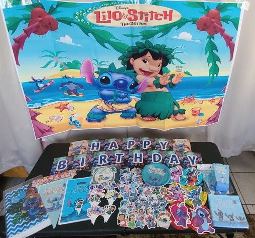 Stitch Decorations Balloons Lilo And Stitch Party Supplies