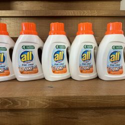 All Free & Clear With Oxi Laundry Detergent 