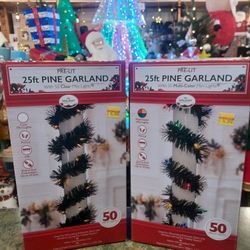 New Boxes Of  Outdoor Or Indoor Christmas Garlands You're Choice $15 Each We Have A Bunch Available 