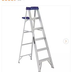 Louisville 6 Ft Aluminum Ladder 