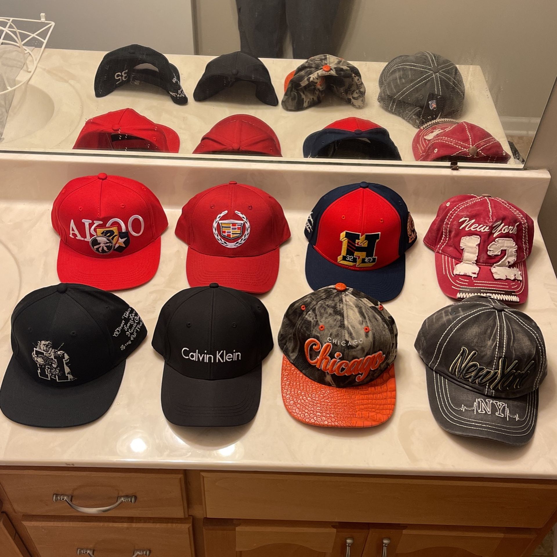 Bulk Order 7pcs Lot Wholesale Baseball Cap Multiples Colors