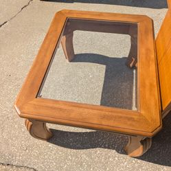 Solid Oak Office Set