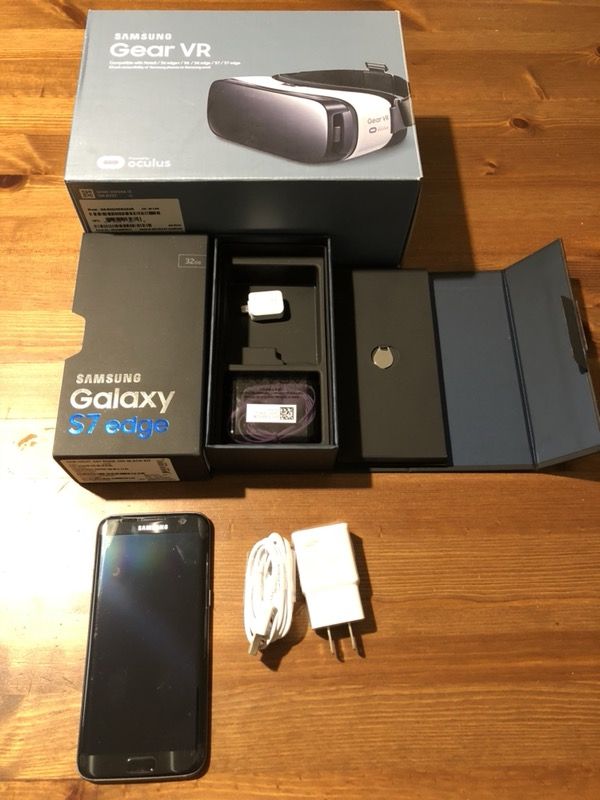 Samsung S7edge Black 32gb