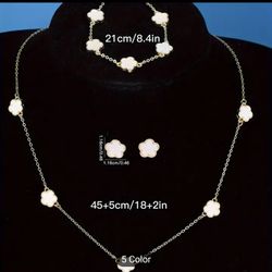 Trendy lucky flower designs 3 piece set