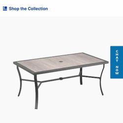 Free Outdoor Patio Dining Table + $20 Gas Money 