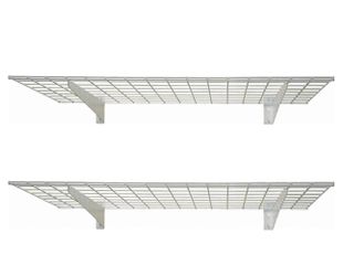 2-Pack Heavy Duty Steel Garage Shelving