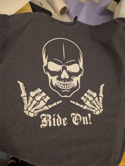 Ride On Skeleton Shirt