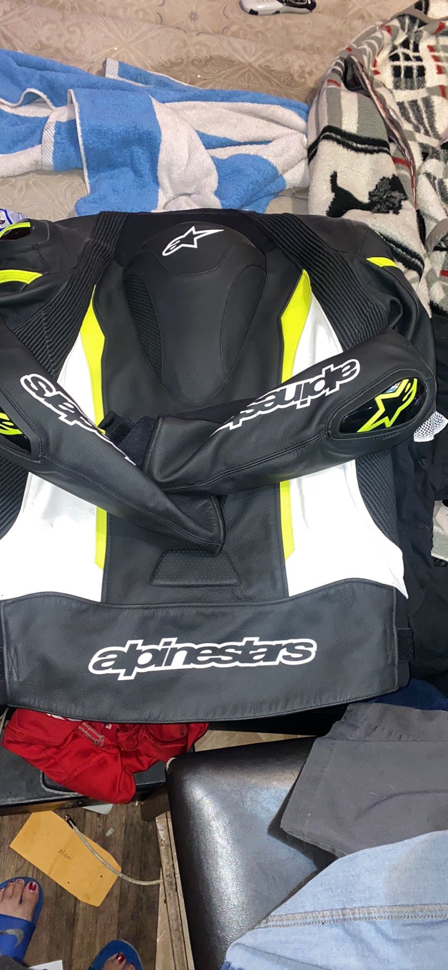 Alpinestars protection motorcycle jacket