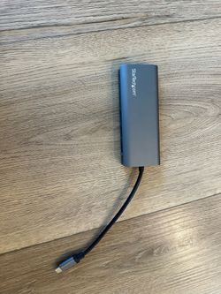 StarTech USB-C Multiport Adapter Hub with HDMI, USB, SD Card Reader