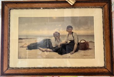 A. Delobbe Lithograph 1885