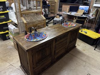 Custom Talavera Vanities