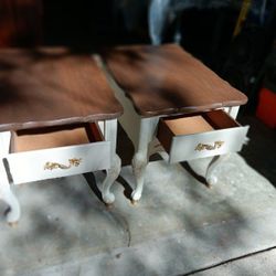 French Provinchial  End Tables