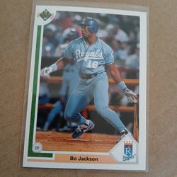 Bo Jackson 1991 Upper Deck Card #545