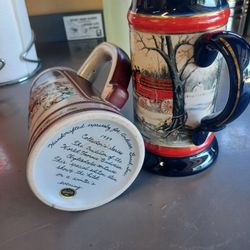 Two Budweiser Big Mugs 🍺 