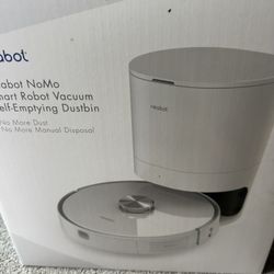 Neabot NoMo N1 Plus Smart Robot Vacuum & Self-Emptying Dock (Open Box)