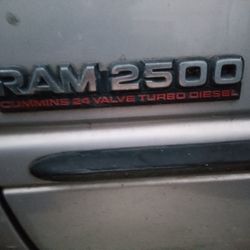 1999   DODGE 2500 CUMMINS DIESEL Engine