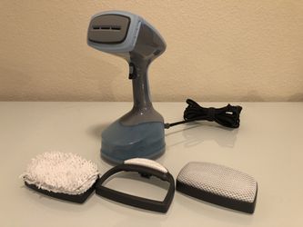 BLACK+DECKER Advanced Handheld Garment / Fabric Steamer with 3 Attachments,  Gray/Blue, HGS200 for Sale in Las Vegas, NV - OfferUp