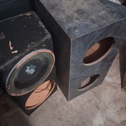 Car Speaker Lot $40 For Both As Is