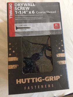 1 1/4” drywall screw 5# box