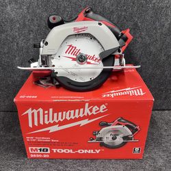 Milwaukee M18 18V Lithium-lon Cordless 6-1/2 in. Circular Saw 2630-20