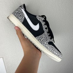 Jordan 1 Low "Elephant Print"