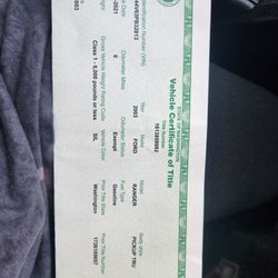 2003 Ford Ranger