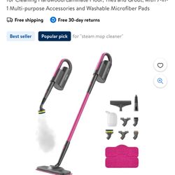 New Schenley Hestia Stream Cleaner Mop With Accessories 7-in-1