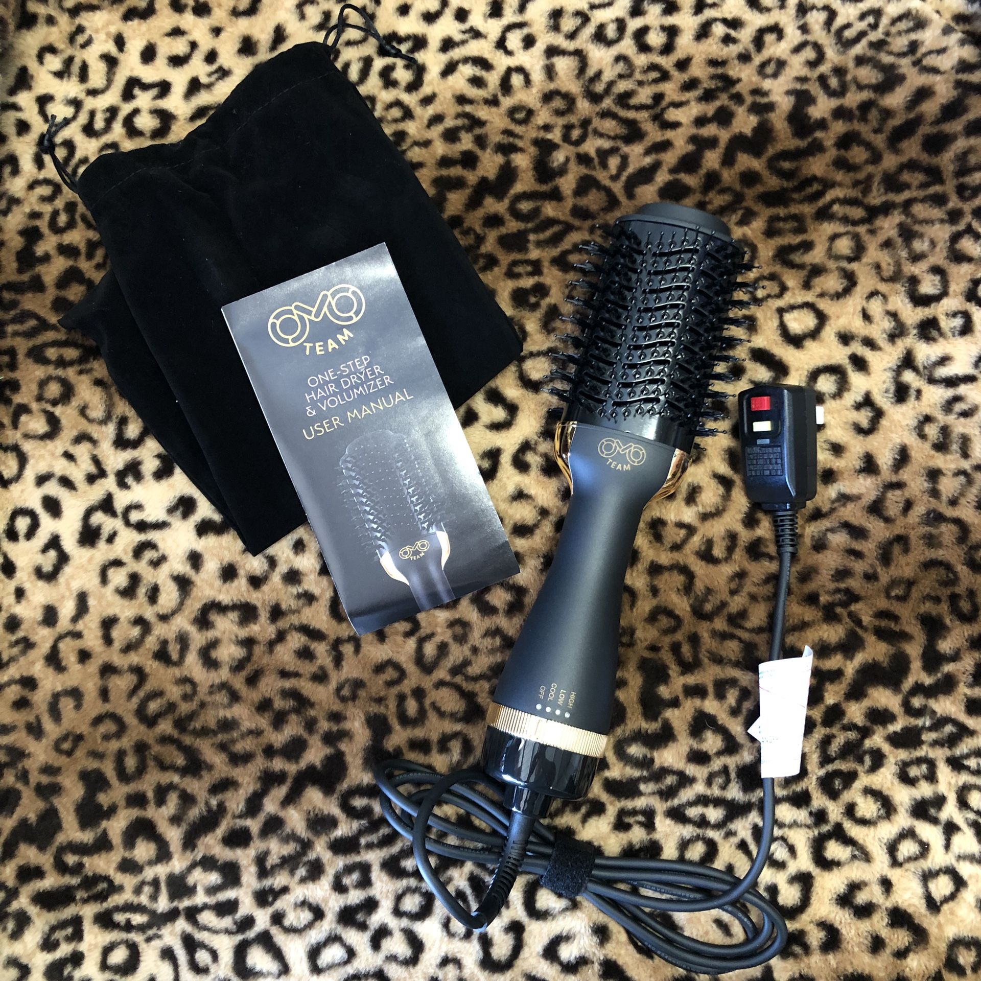 Oval Hot Air Brush