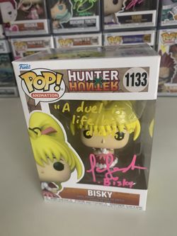Bisky Signed Auto Funko Pop 🔥