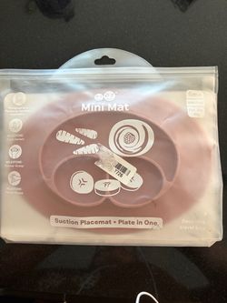 ezpz Mini Mat Suction Placemat and Plate