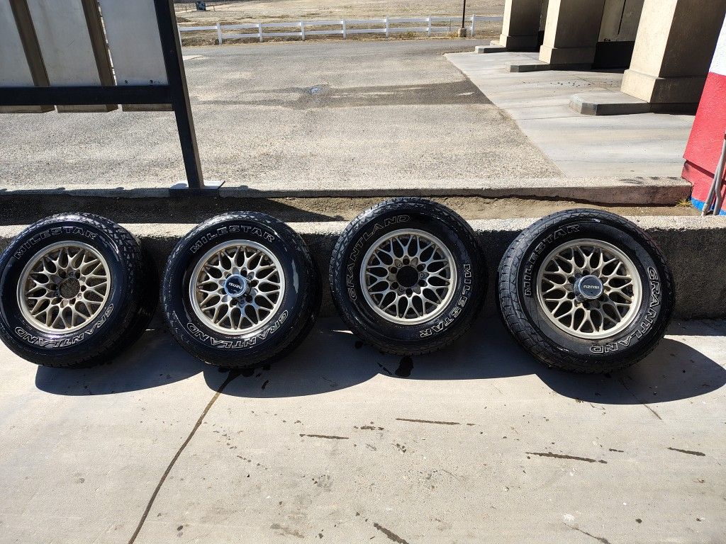 4 1999 Isuzu Trooper BBS Style Oem Rims