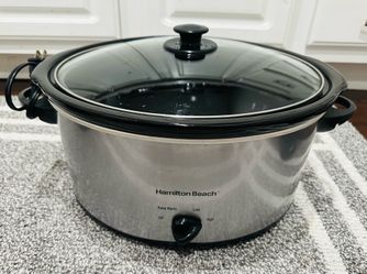Hamilton Beach 33167 Qt Slow Cooker - Silver