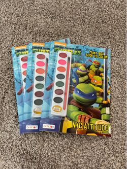 Ninja Turtle Coloring Book